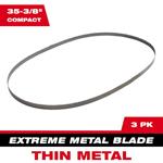 48-39-0619 Extreme Thin Metal Band Saw Blades 3 pk