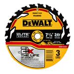 DWAW714243PK ELITE SERIES Circular Saw Blades 7-1/