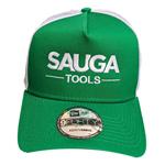 Sauga Tools New Era 9Forty Green Trucker Hat
