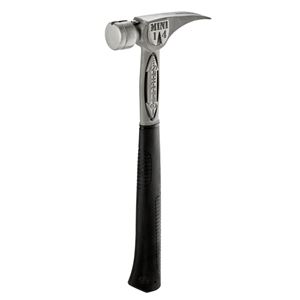 BOSS Hammer BH16TIM 16 Fiberglass Handle Milled Face Titanium Hammer