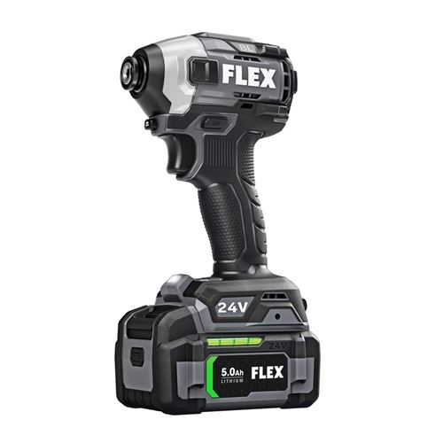 FLEX FX1371A-2B 1/4 in QUICK EJECT HEX IMPACT DRIVER WITH MULTIMODE KIT