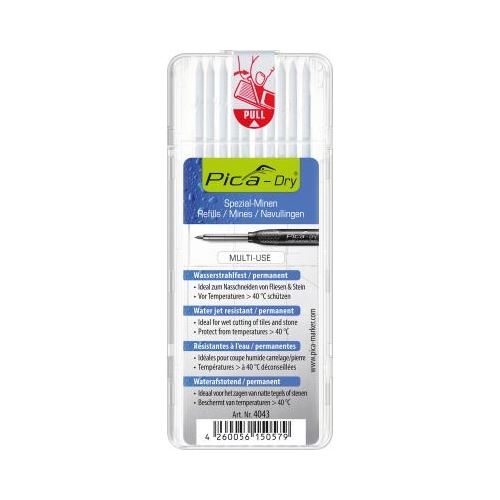 4043 WHITE Pica-Dry Special Leads water jet resist