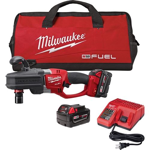 Milwaukee HOLE HAWG 1/2 in. 7.5-Amp Keyed Electric Angle Drill - Gillman  Home Center