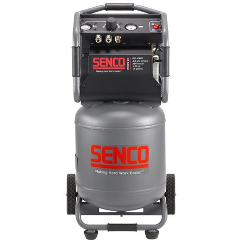 Senco PC0970 1 3/4 HP, 15 Gallon Vertical Electric Air Compressor