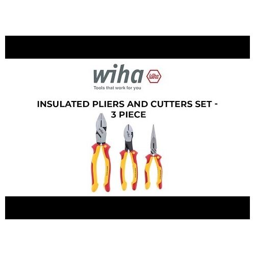 Insulated Pliers and Cutters Set 3-Piece-3