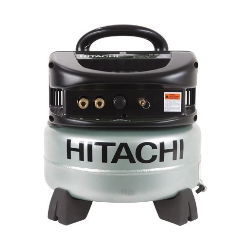 Hitachi EC510 6 Gallon Oil Free Pancake Compressor