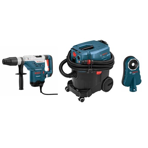 Bosch SDS MAX Rotary Hammer and Vacuum Combo