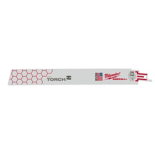 18 TPI The Torch Sawzall Blade IN STOCK Milwaukee 48-00-5788 9 in 5 Pk 