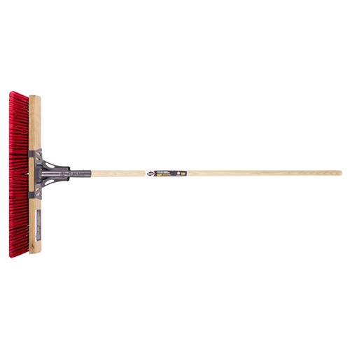 GPPBSS24 24" Garant Pro Series push broom designated for smooth surfaces