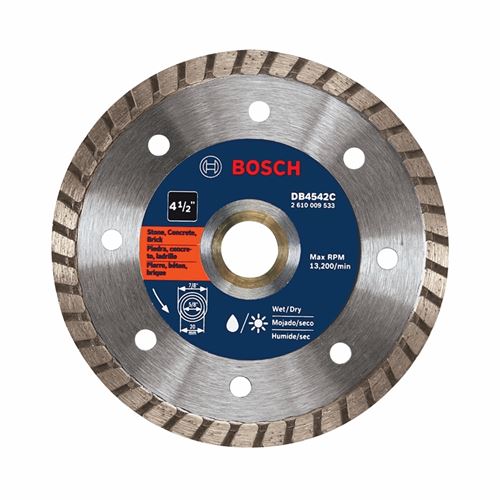 Bosch | DB4542C 4-1/2 In. Premium Turbo Rim Diamon