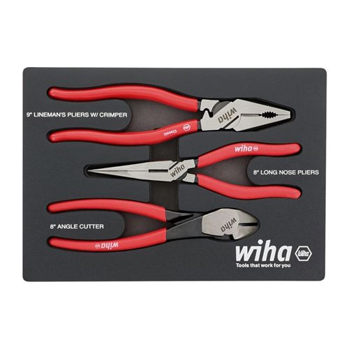 Classic Grip Pliers and Cutters Tray Set