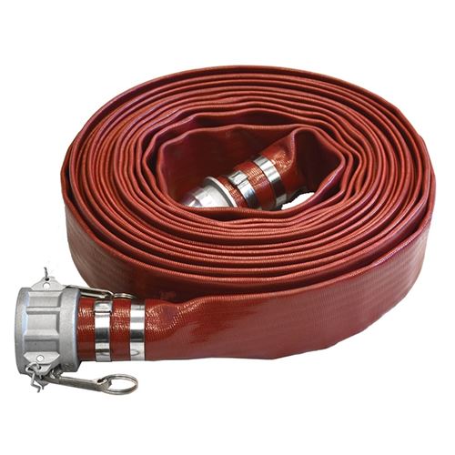 3in x 50ft Brown Discharge Hose