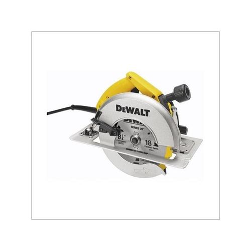 DW384 8  14 210 mm Circular Saw With Rear Pivot Depth of Cut Adjustment and Electric Brake 1