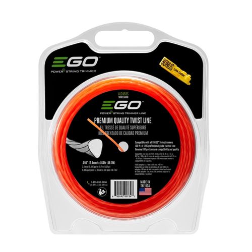 EGO AL2450S .095in Twisted String Line for Cordless Lawn Trimmer