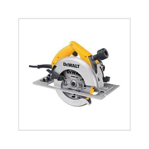 DW364 7  14 184 mm Circular Saw With Rear Pivot Depth of Cut Adjustment and Electric Brake 1