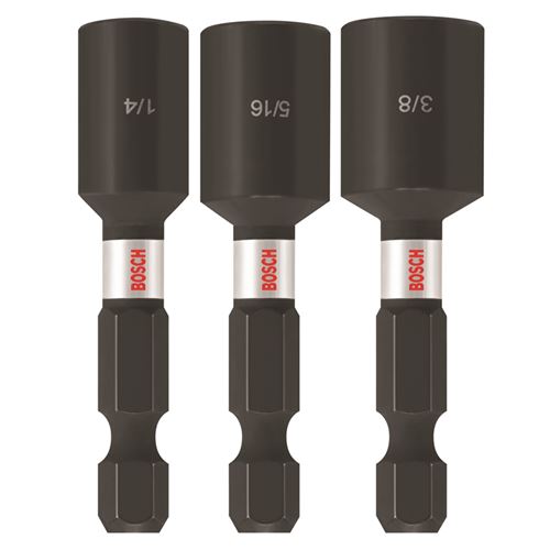 Bosch | ITNS2490 3 pc. Impact Tough 1-7/8 In. Nuts
