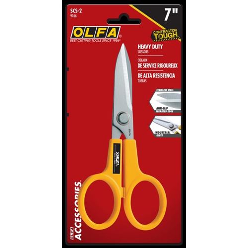 OLFA SCS-2 Multi-Purpose Industrial Scissors