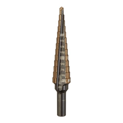 48-89-9281 No.1 (1/8 - 1/2 in) Cobalt Step Drill-3