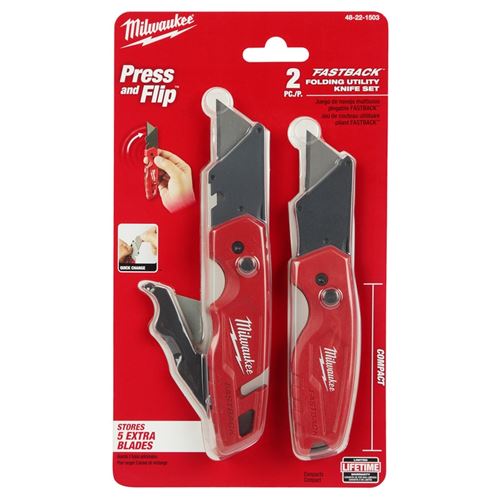 48-22-1503 FASTBACK Folding Utility Knife Set-3