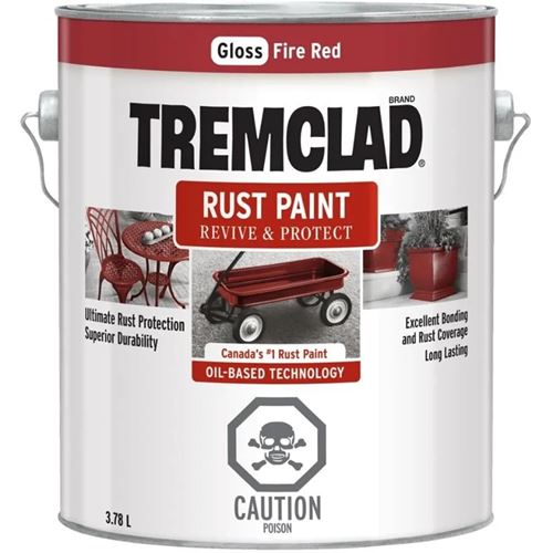 Rust Paint 378L FIRE RED