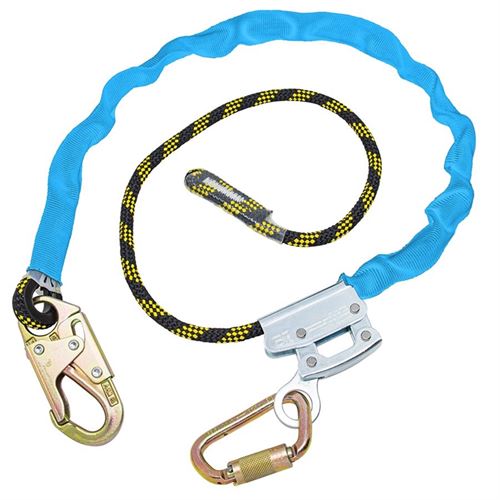 105717 WORK POSITION LANYARD WITH ROPE GRAB