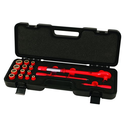 Insulated 3/8in Drive Ratcheting Torque Wrench Inc