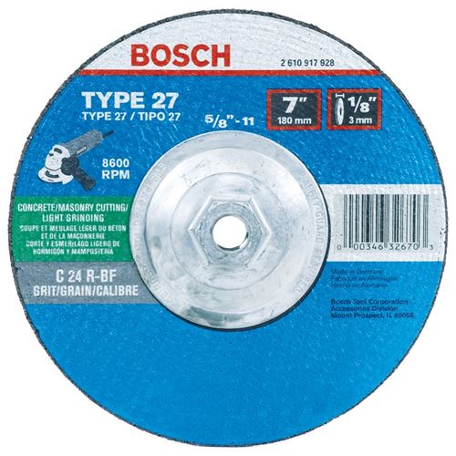 Bosch | CG27M450 4-1/2 In. 3/32 In. 7/8 In. Arbor