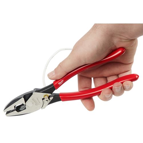 Milwaukee 48-22-6500 High-Leverage Lineman's Pliers with Crimper