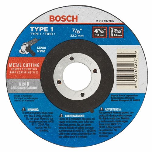 4-1/2 in. 24 Grit Metal Grinding Wheel