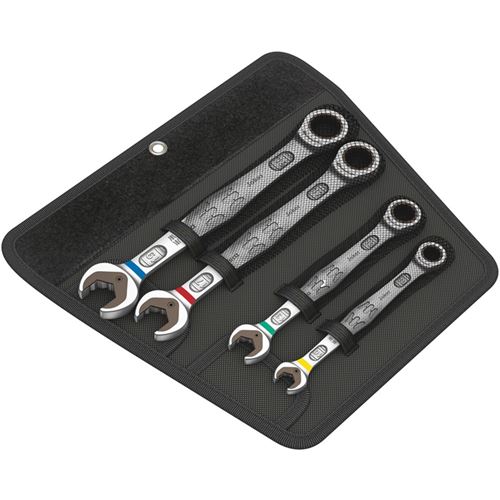 Joker Set of ratcheting combination wrenches SB, 4