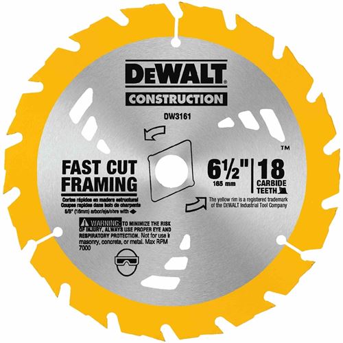 6-1/2" 18-Tooth and 24-Tooth Blade Combo Pack