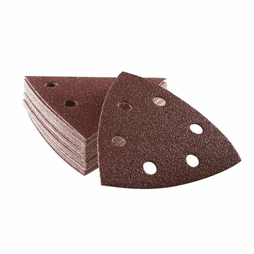 SDTR182 334 In 180 Grit 25 Pk Detail Sander Abrasive Triangles for Wood 1