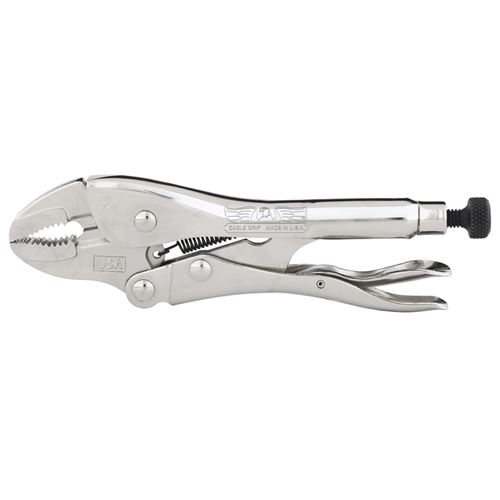 LP7WC  7in CURVED JAW  LOCKING PLIERS W/ WIRE CUTT