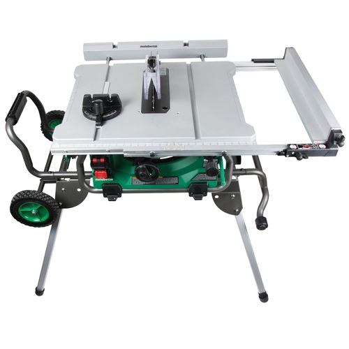 C10RJ 10" Jobsite Table Saw w Fold Roll Stand