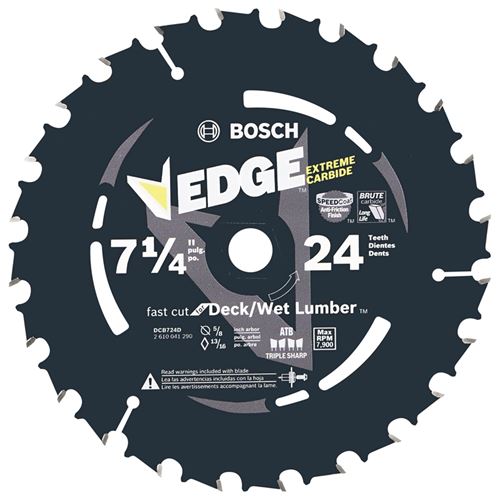 Bosch | DCB724D 7-1/4 In. 24 Tooth Edge Circular S