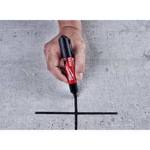 Milwaukee 48-22-3250 INKZALL 3PC Large Chisel Tip Black Marker