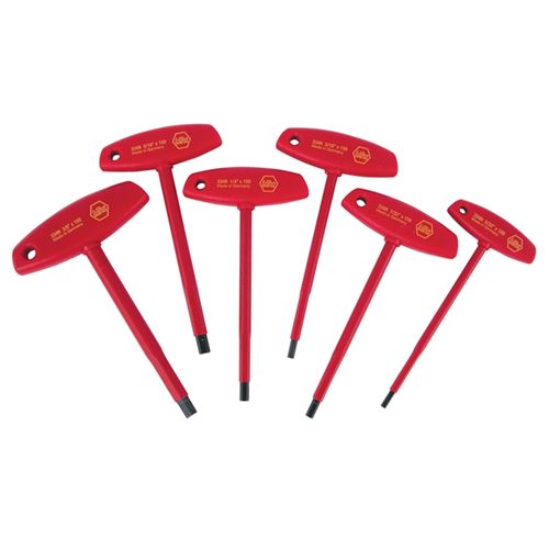 Insulated T-Handle Hex Inch 6 Piece Set
