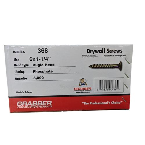 Grabber  Drywall Screws by Grabber - The Professional's Choice