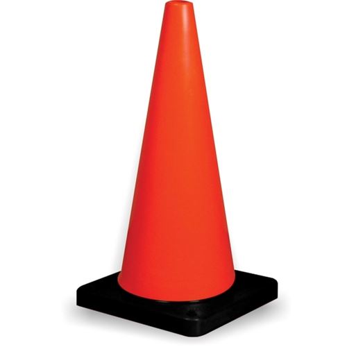 28" Traffic Cone With 5lbs Base