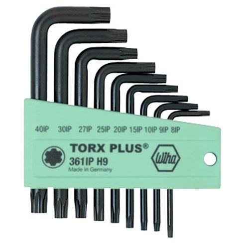 36199 9 Piece TorxPlus L-Key Short Arm Set