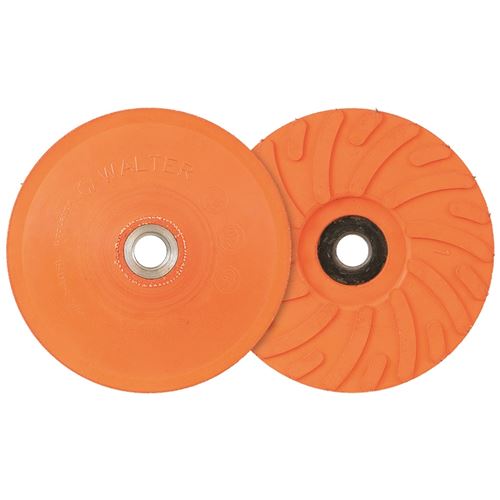 15D154 RUBBER BACKING PAD 5in X  5/8in-11