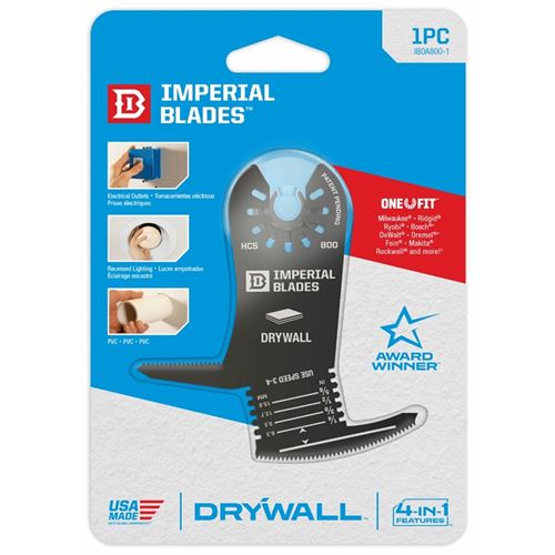 IBOA800-1 One Fit™ 4-IN-1 Features Drywall Blade