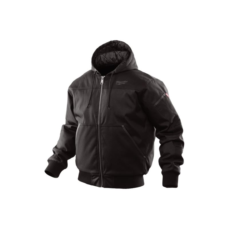 Milwaukee Hooded Jacket - XL Black